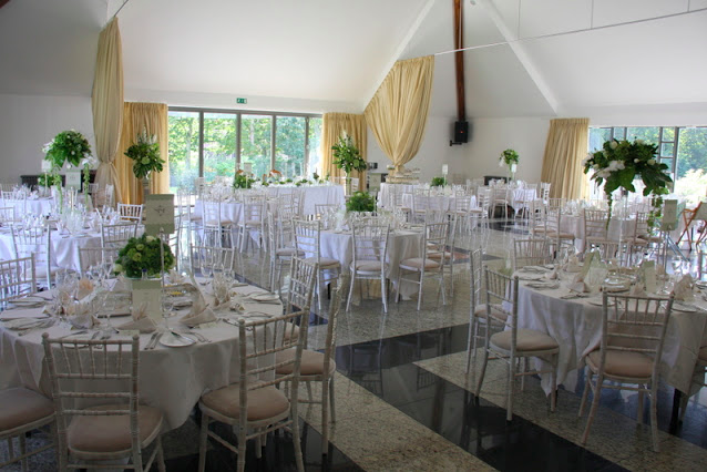 Elegant ballroom at Leverhulme Hotel, perfect for weddings and formal events. - Banner