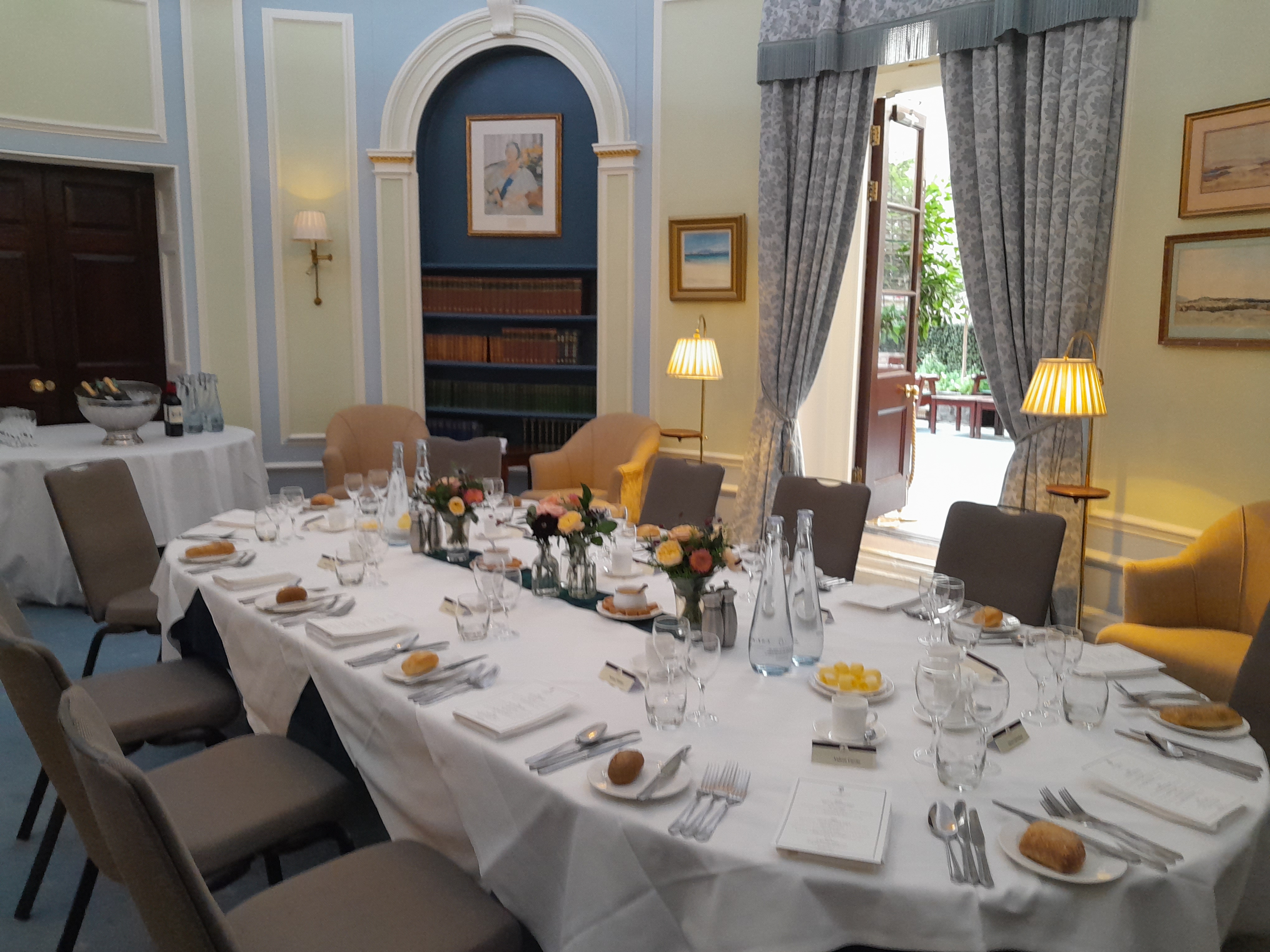 Oval Room, Caledonian Club, executive meeting, private dining