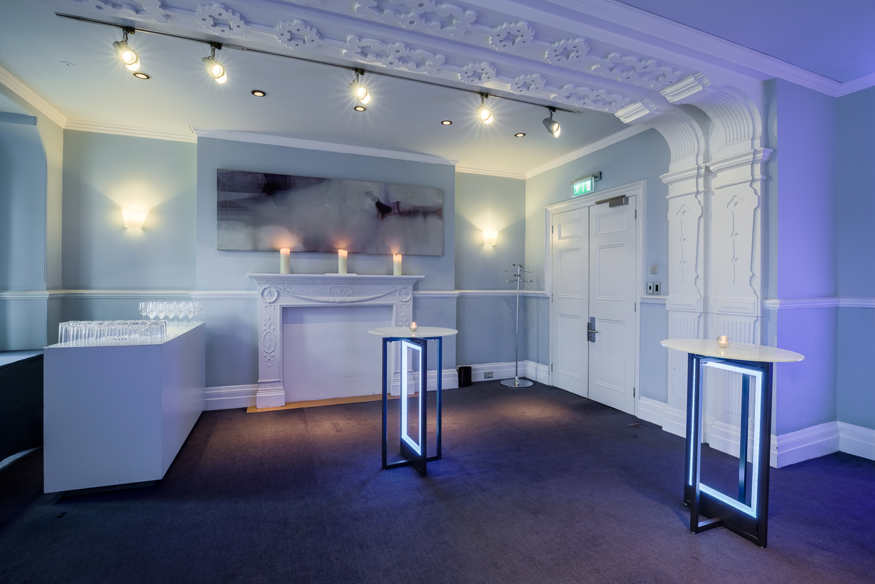 Elegant event space at The Minories, Andaz London, perfect for networking and gatherings.