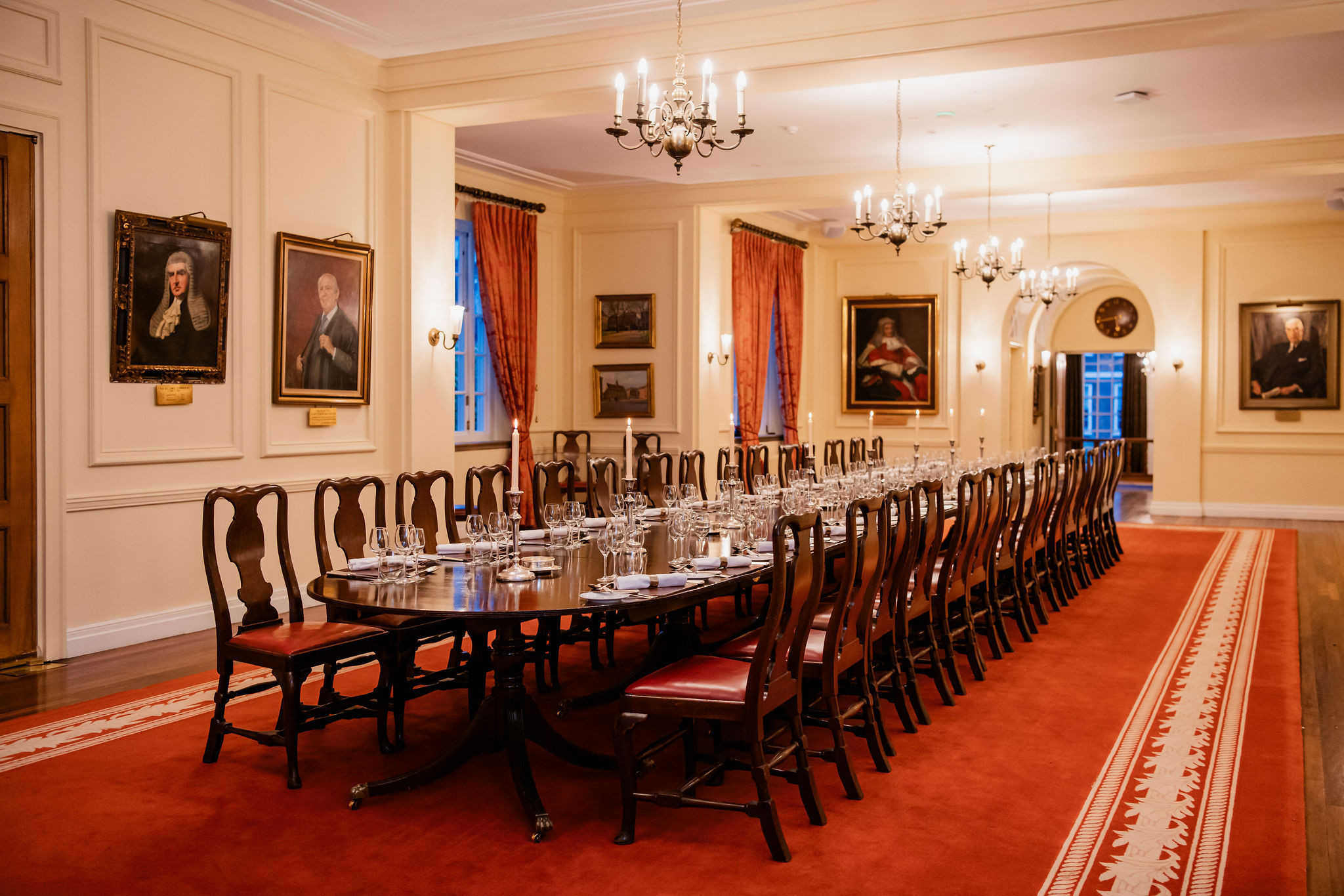 Elegant Gray's Inn formal dinner event