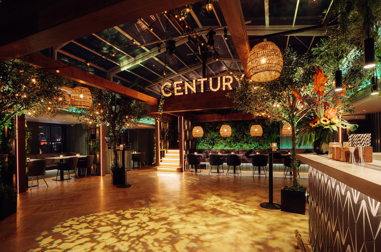 Rooftop Terrace  (with retractable glass roof) | Century Club