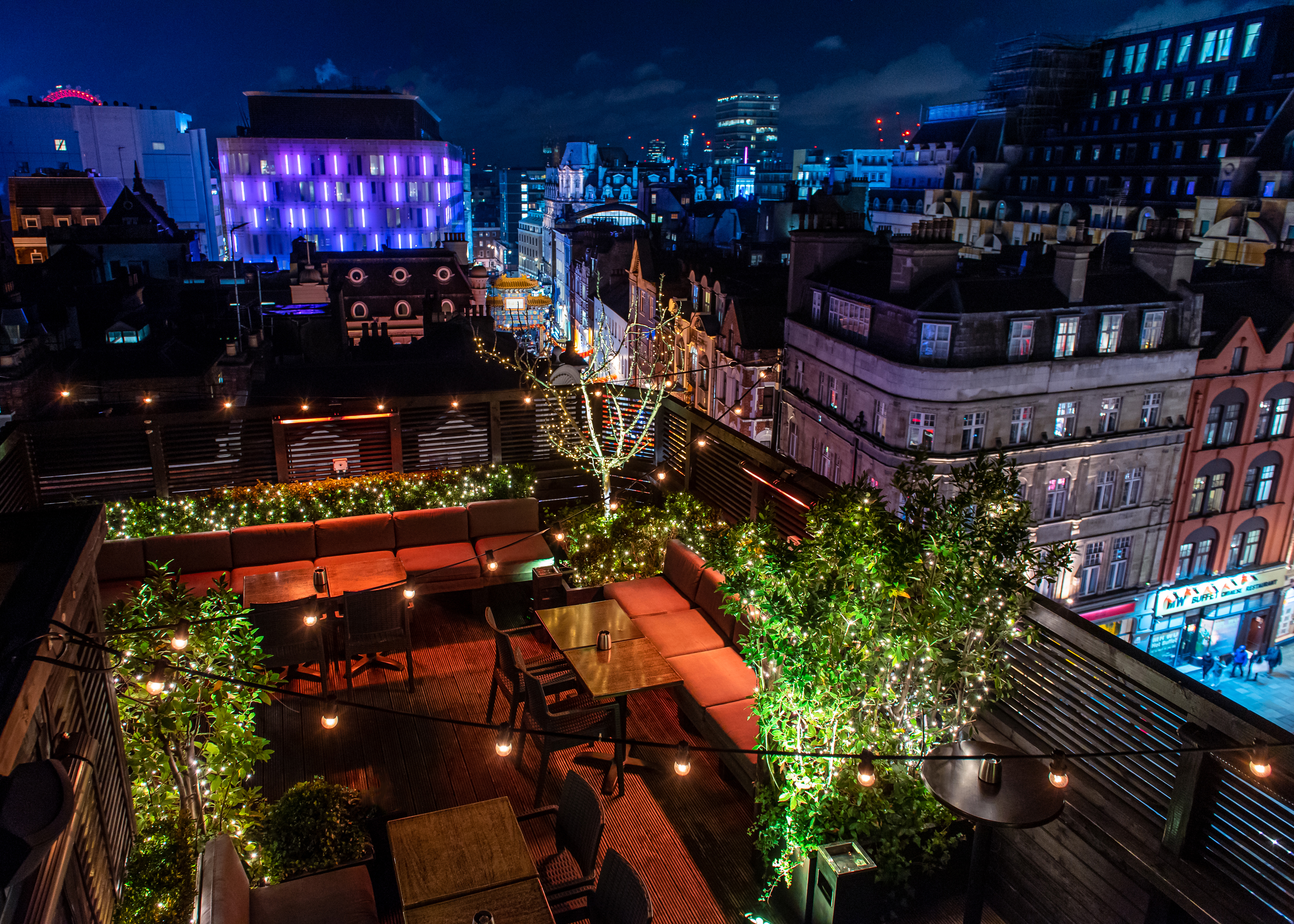 Rooftop Terrace  (with retractable glass roof) | Century Club