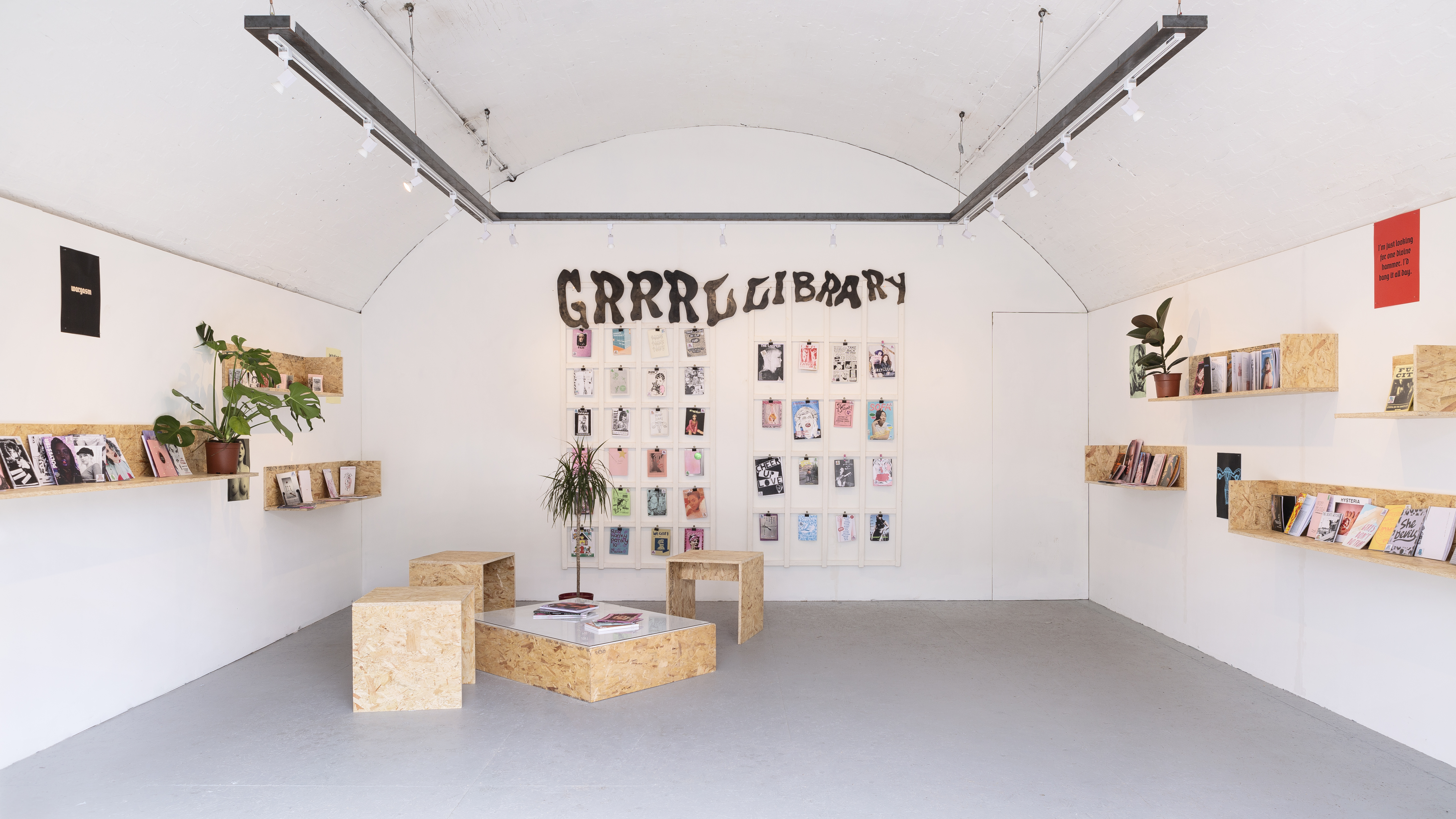 Sassoon Gallery in Peckham Springs: minimalist space for intimate gatherings and workshops.