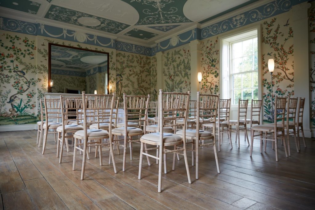 Elegant Upper Drawing Room at Pitzhanger Manor, perfect for workshops and meetings.