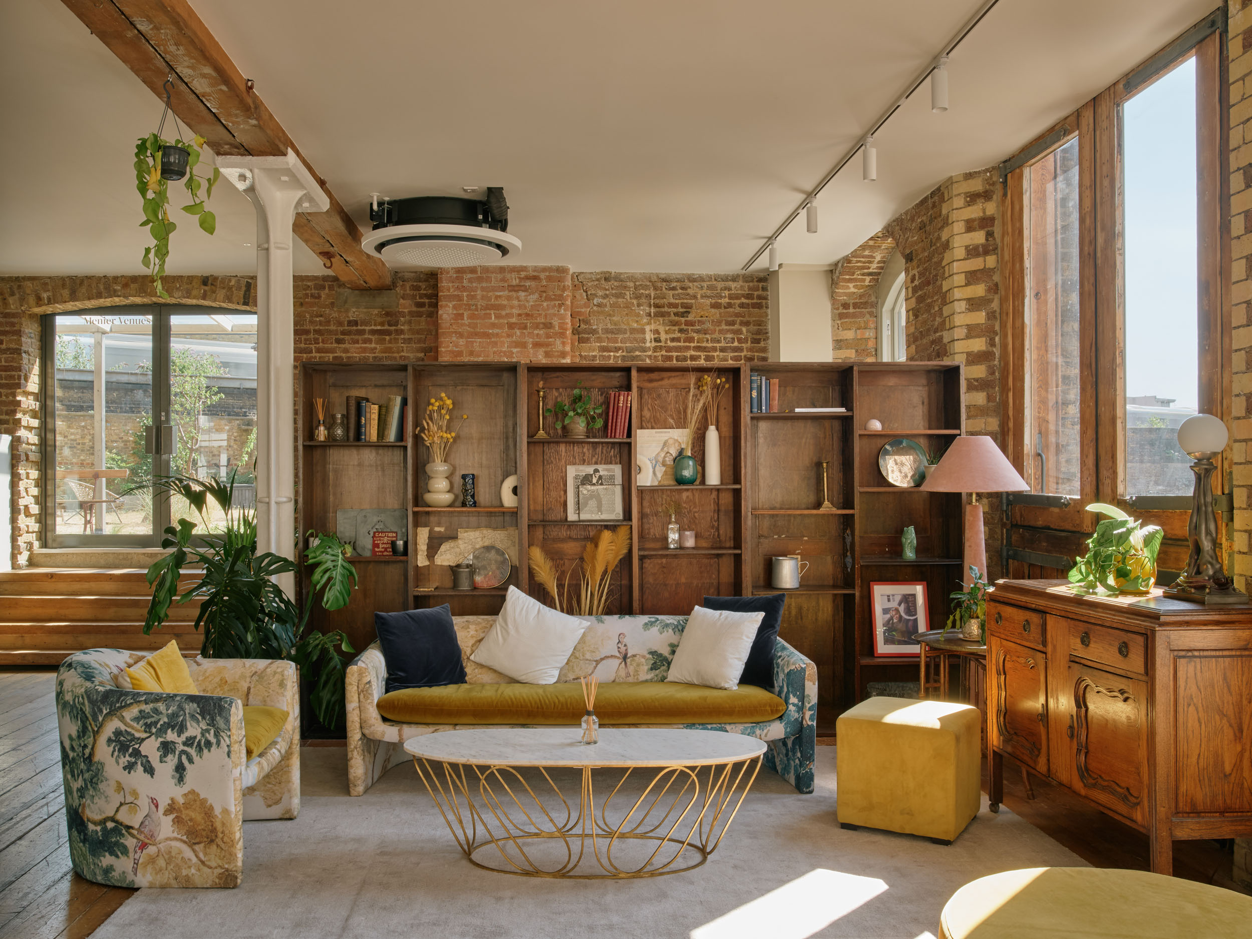 Menier Lounge venue with residential decor, ideal for boutique meetings and networking events.