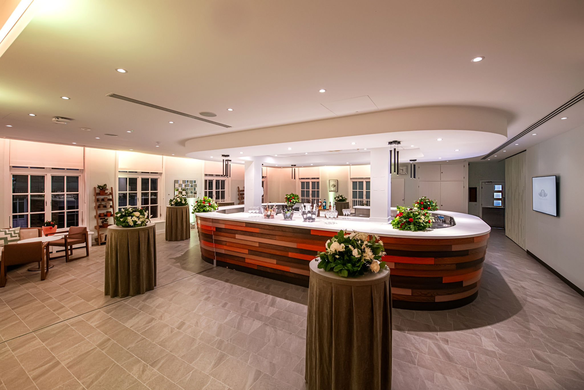 Green House Cavendish Square reception bar networking event