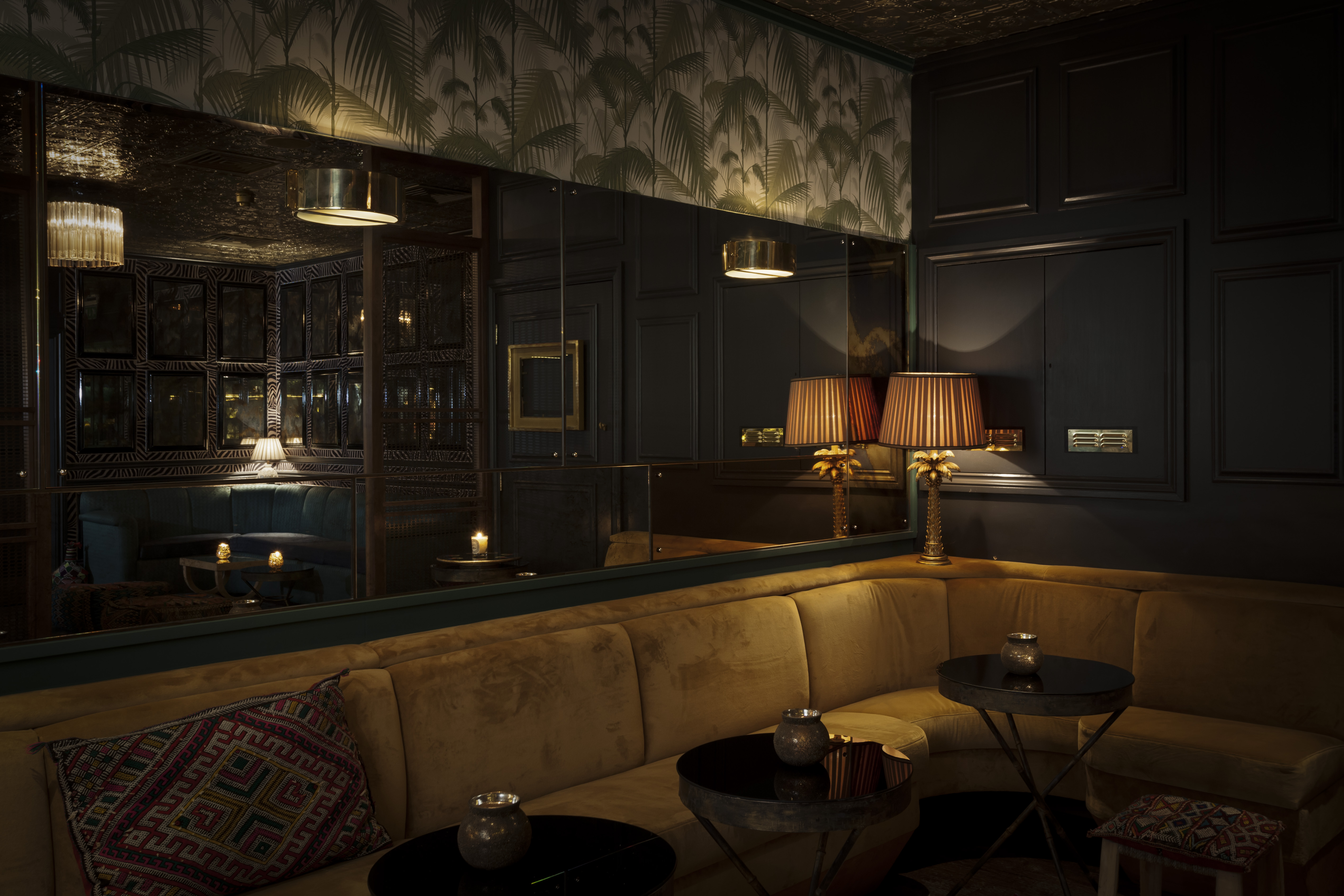 Sophisticated lounge bar with plush seating, ideal for networking events and private functions.