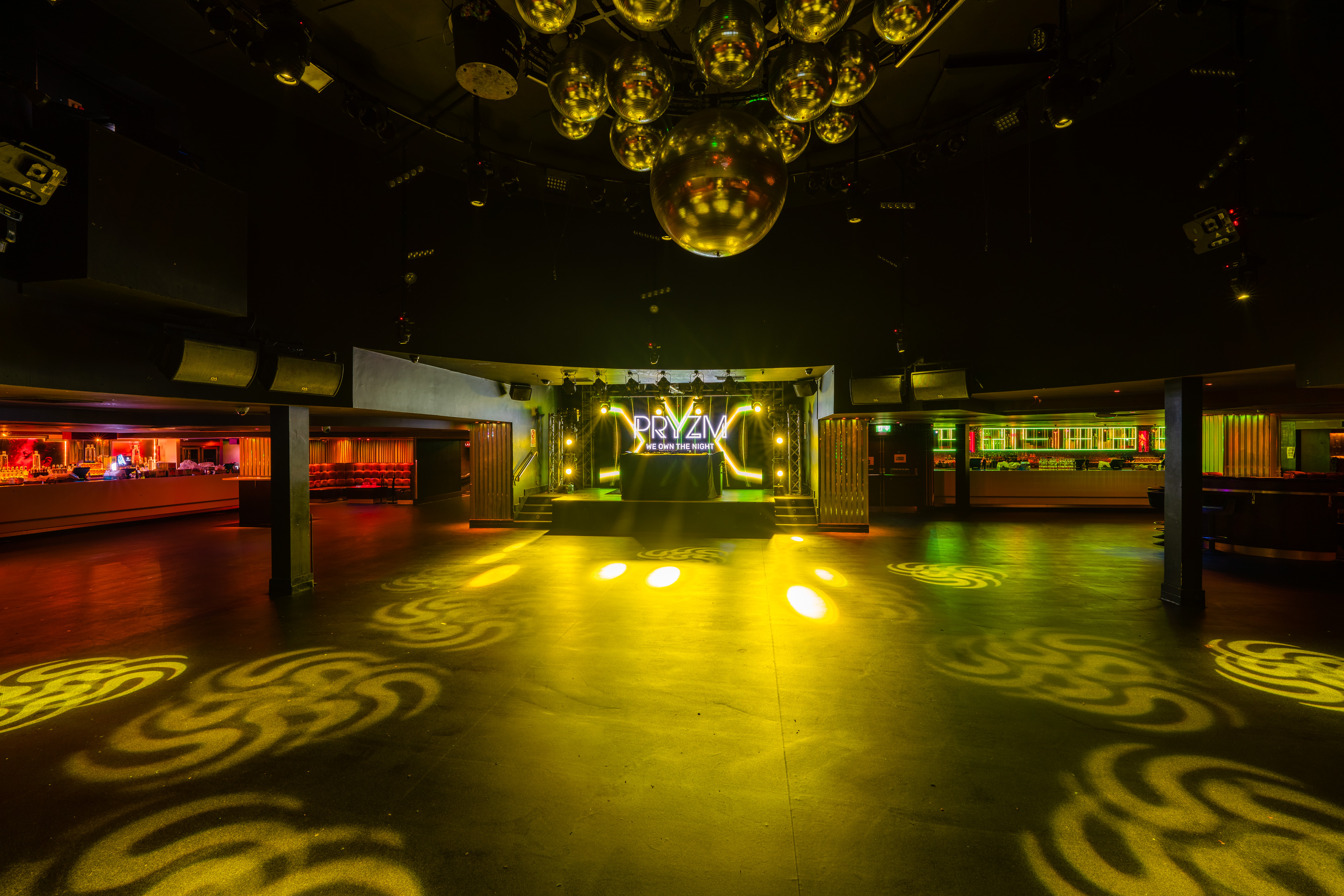 Main Room at Pryzm Brighton: spacious dance floor, ideal for corporate events and gatherings.