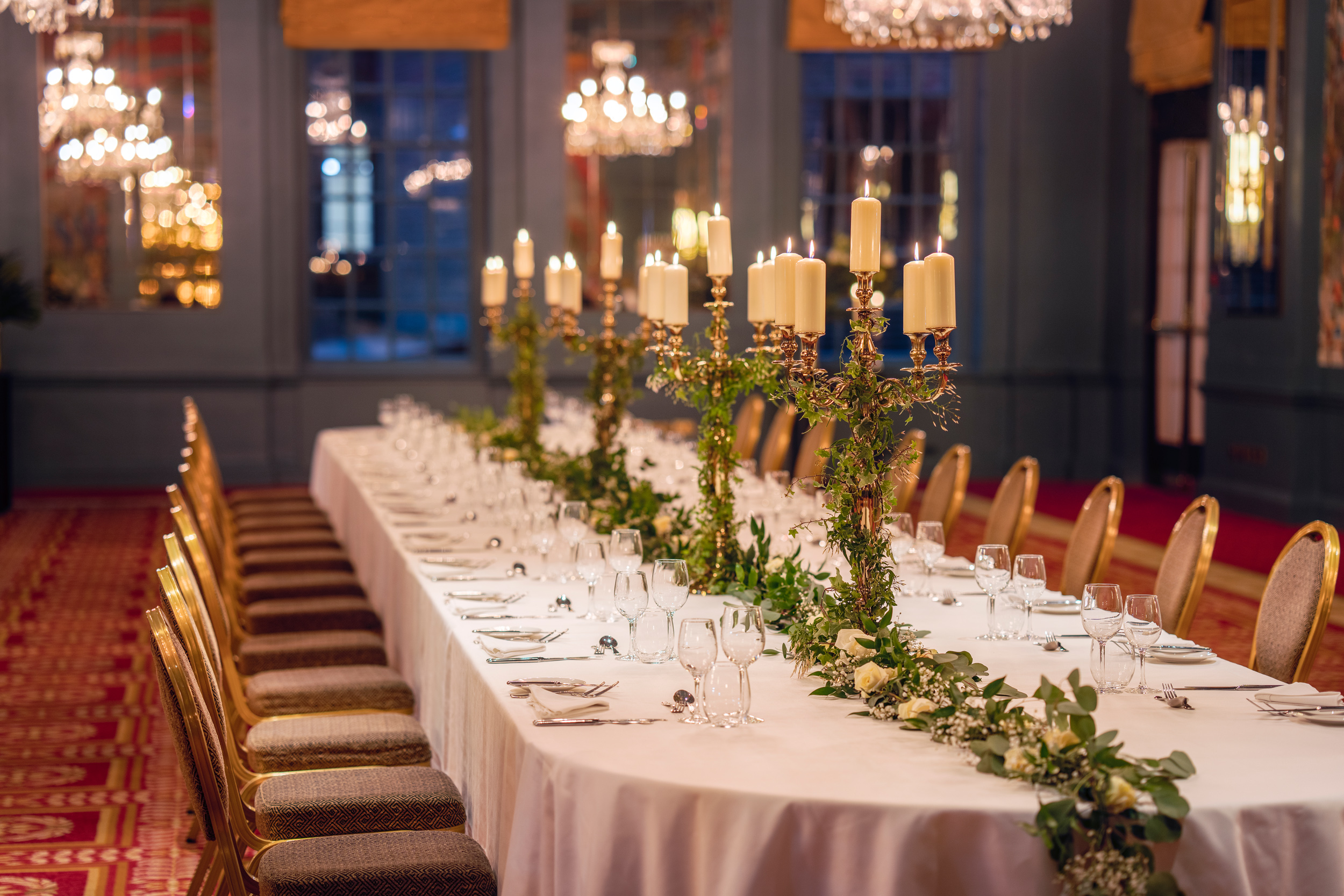Bloomsbury George V Hall gala dinner | networking