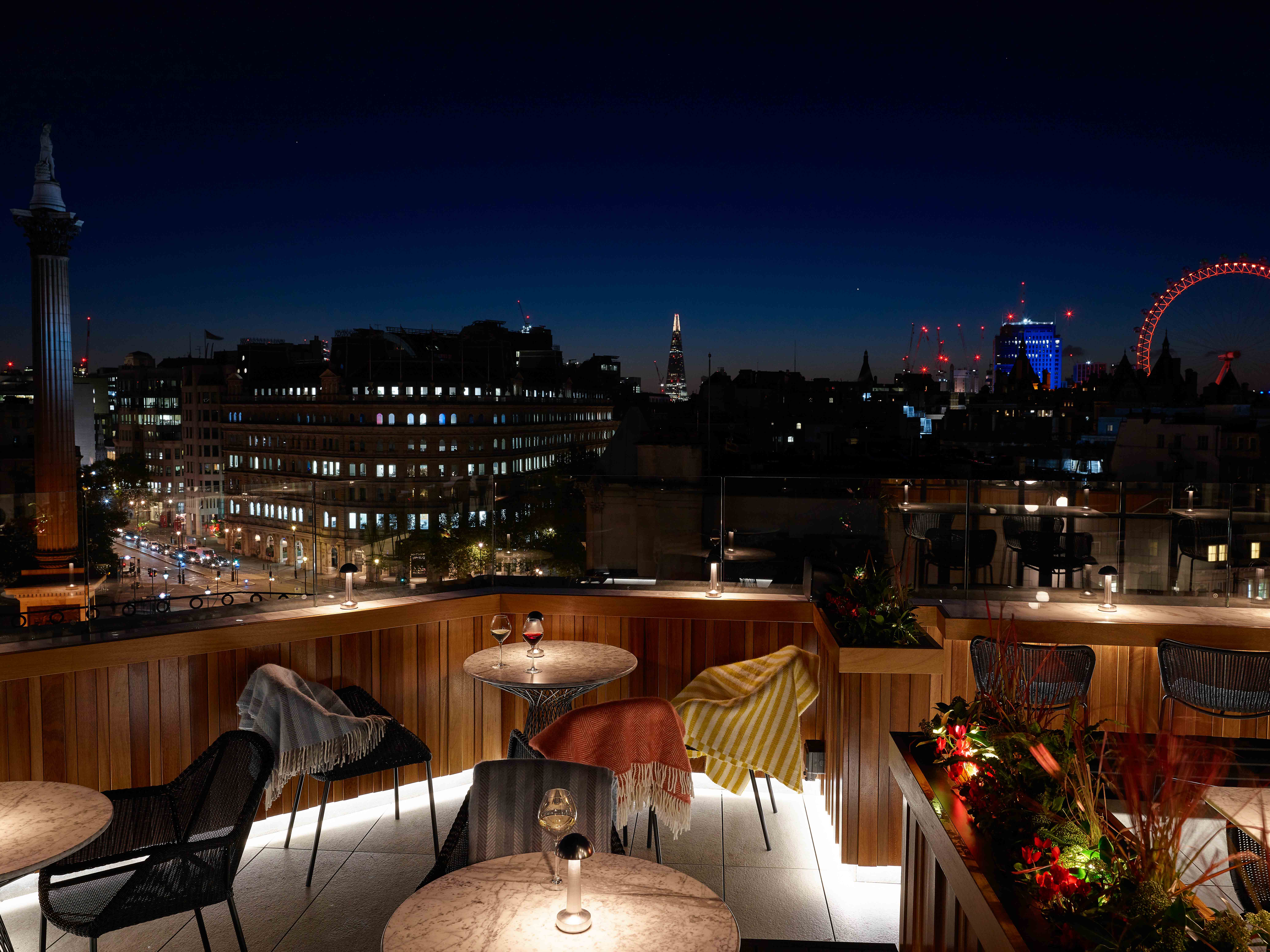 Christmas Parties at Trafalgar St James Rooftop | Trafalgar St James