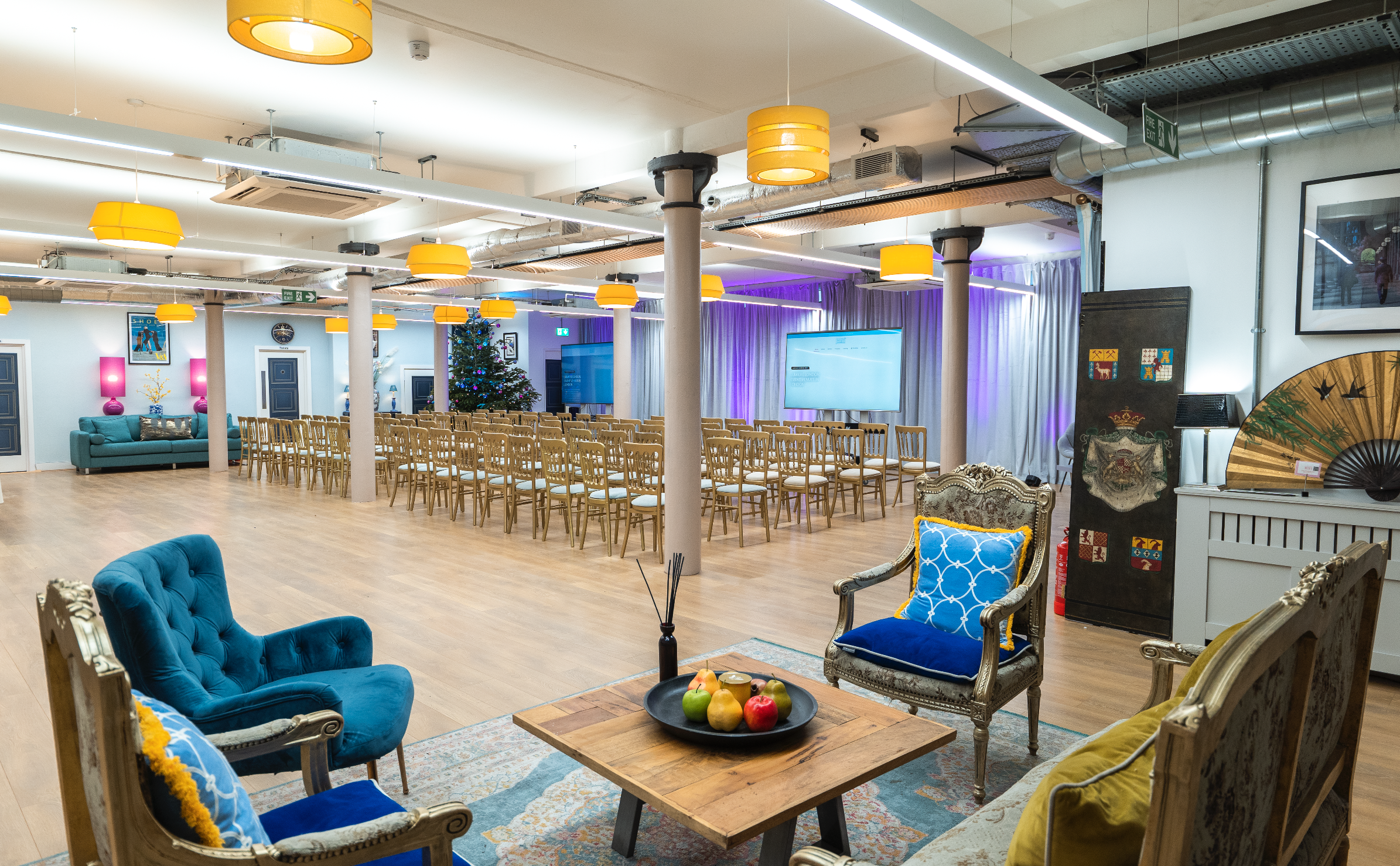 La Galeria industrial chic event space, corporate networking