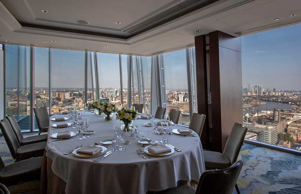 Li Room Shard London private dining boardroom