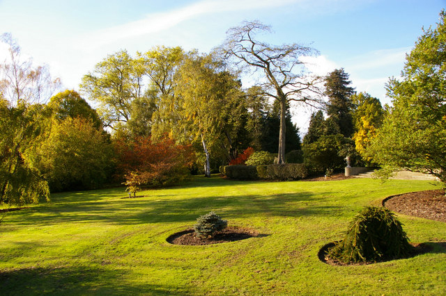 Arboretum at West Lodge Park Hotel, lush venue for weddings and corporate events.
