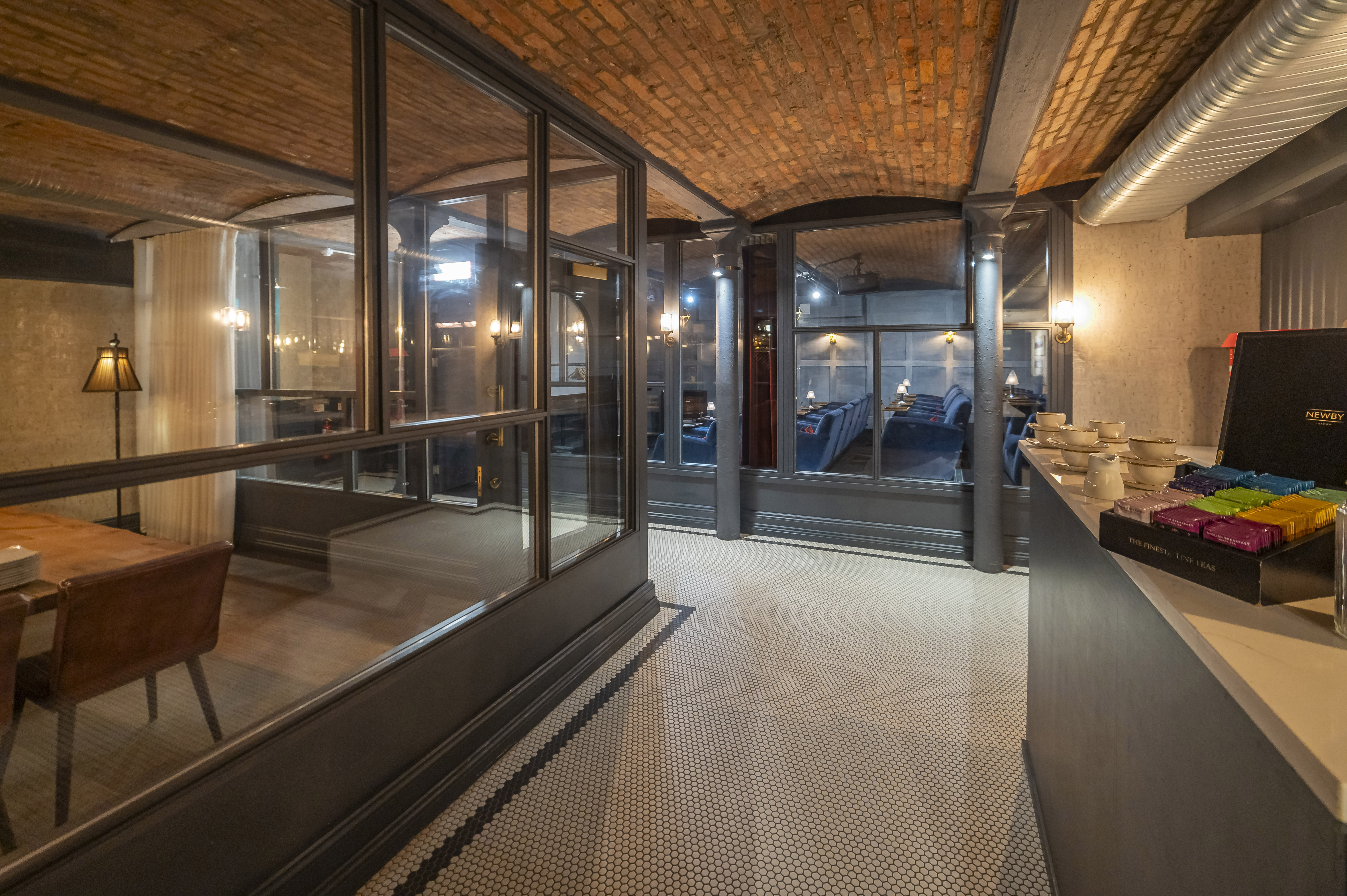 Modern meeting space at The Cellars, ideal for corporate events and workshops.