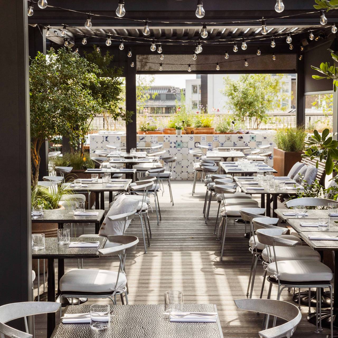 Rooftop Restaurant, Pergola + Terrace | The Conduit