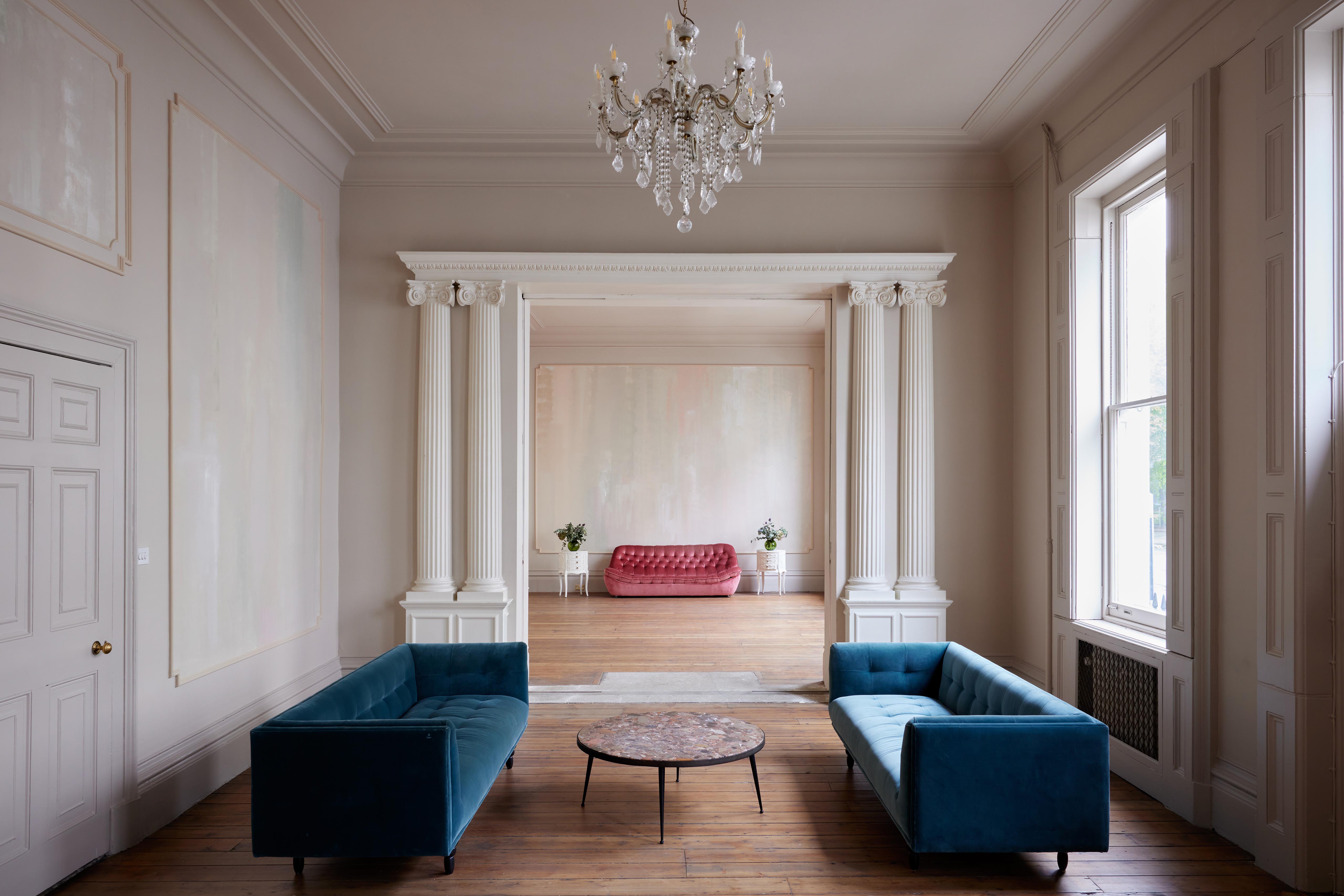 Lancaster Suite in Columbia: elegant event space with natural light, ideal for gatherings.
