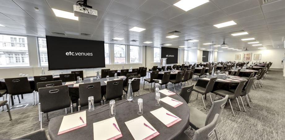 Principal Suite at etc.venues Monument, modern conference room for corporate events.