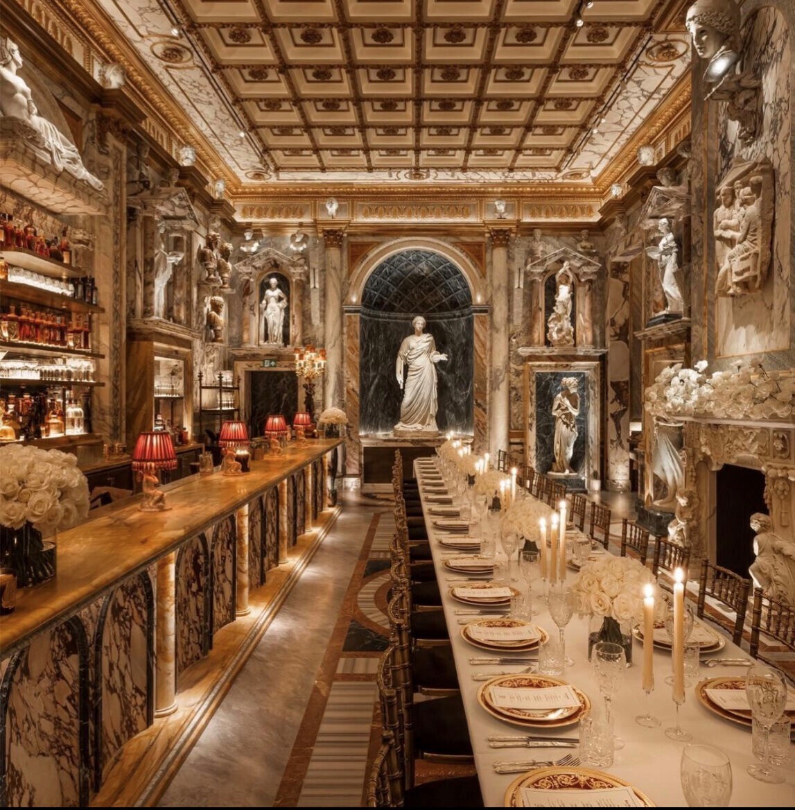 Apollo's Muse Bacchanalia event decor - Banner