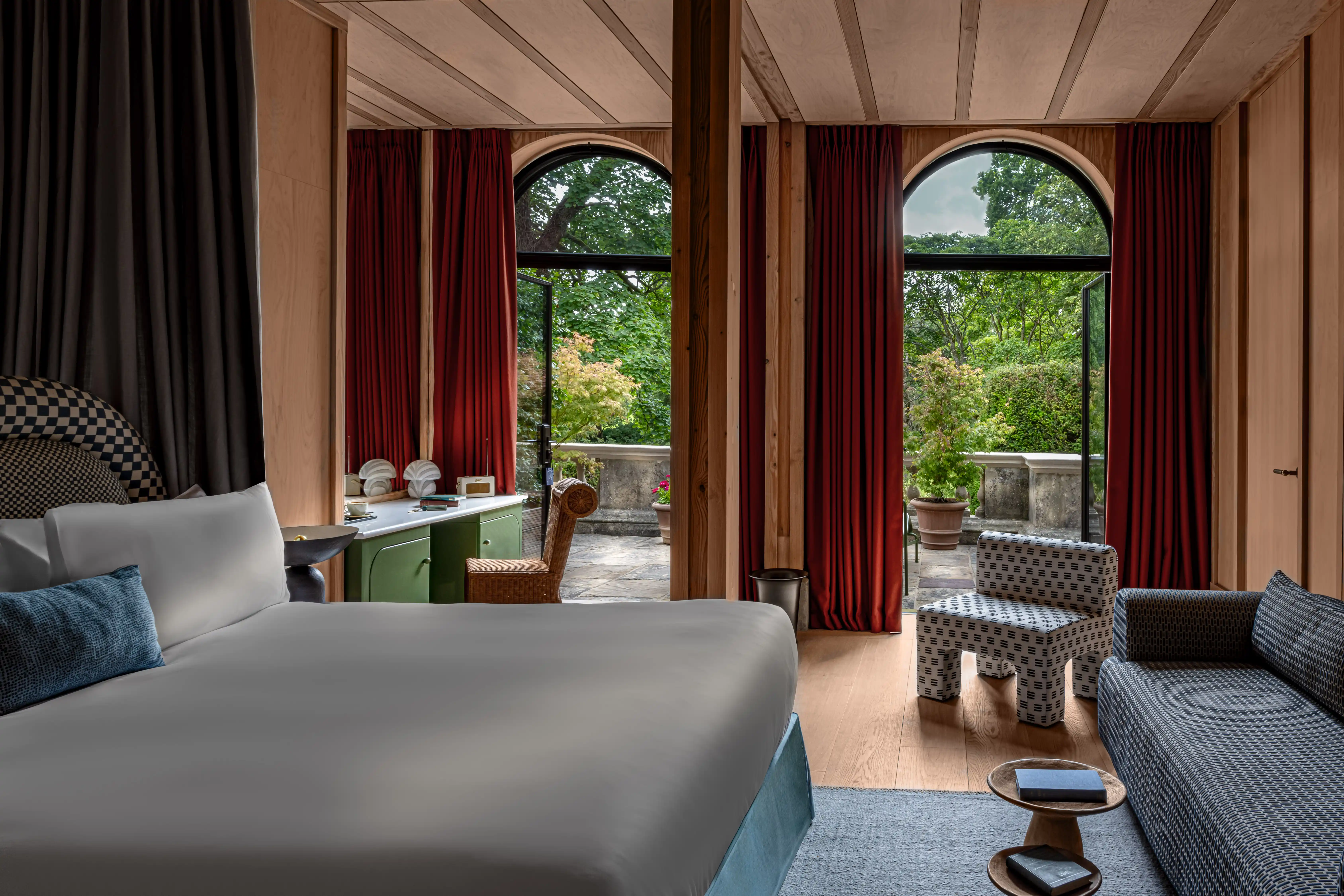 Luxury breakout room at The Manor for executive retreats and VIP business meetings.