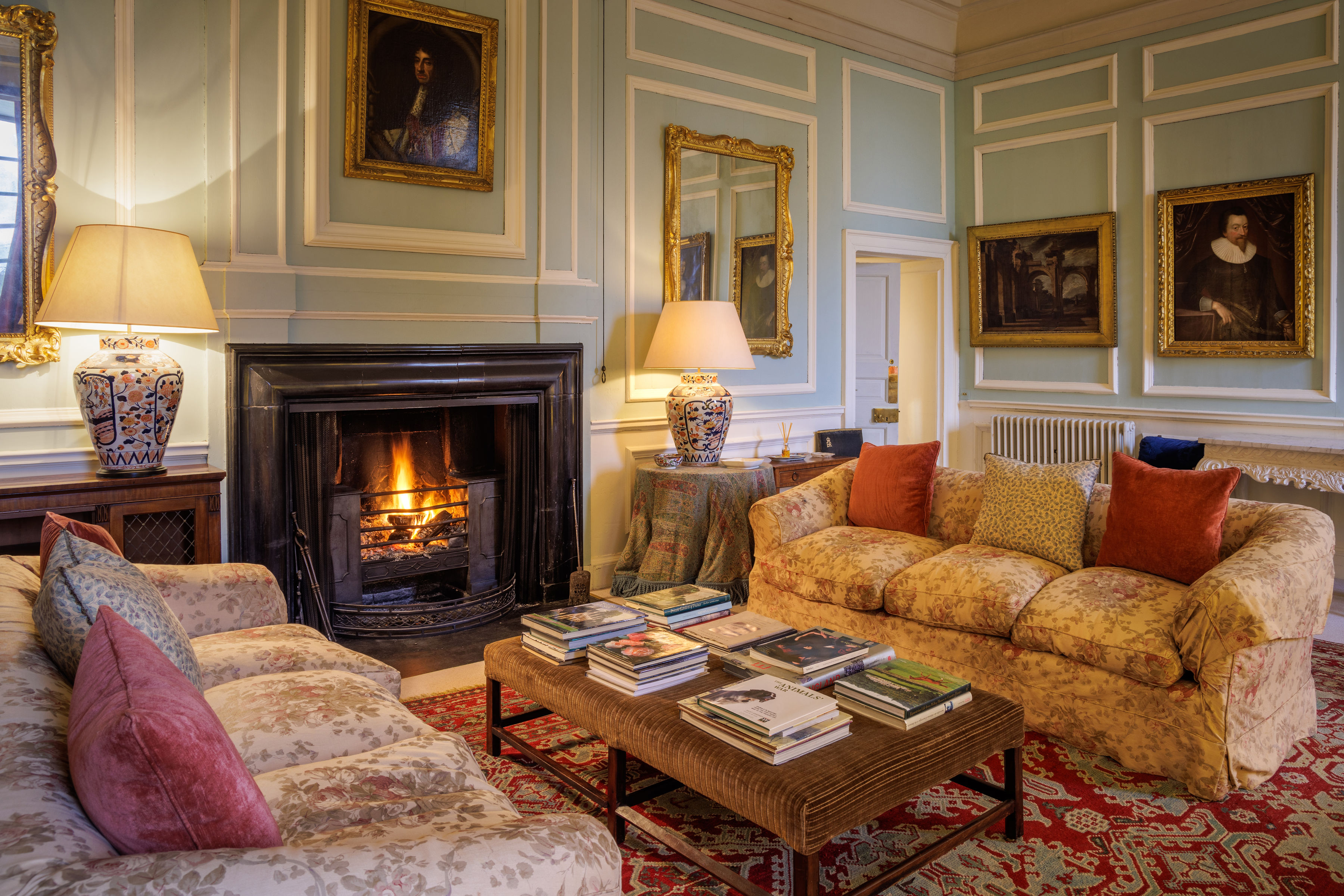 Stewards Room at Badminton Estate: luxury breakout lounge for VIP corporate events.