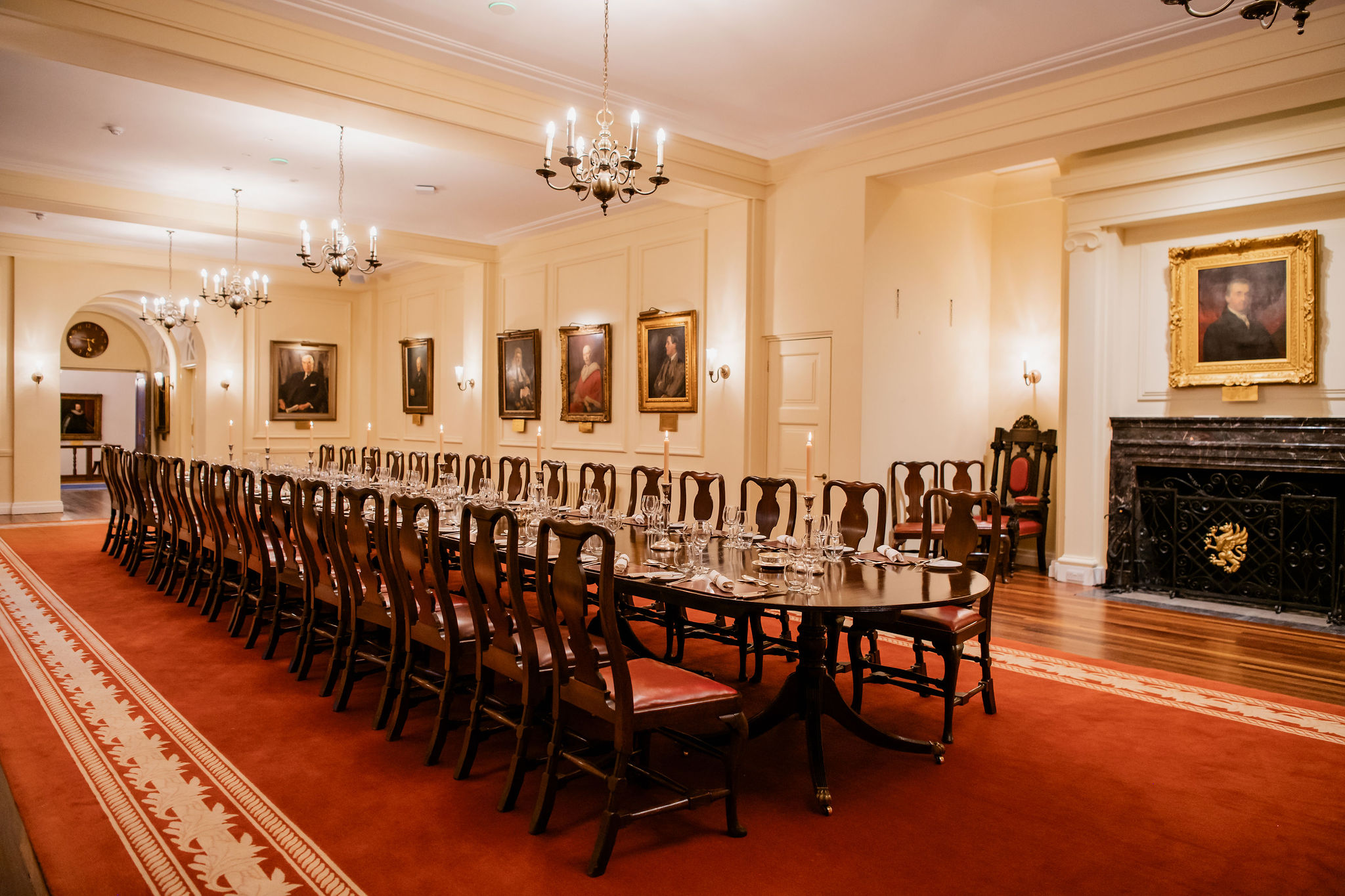 Gray's Inn Banquet Room, formal dinner, executive event