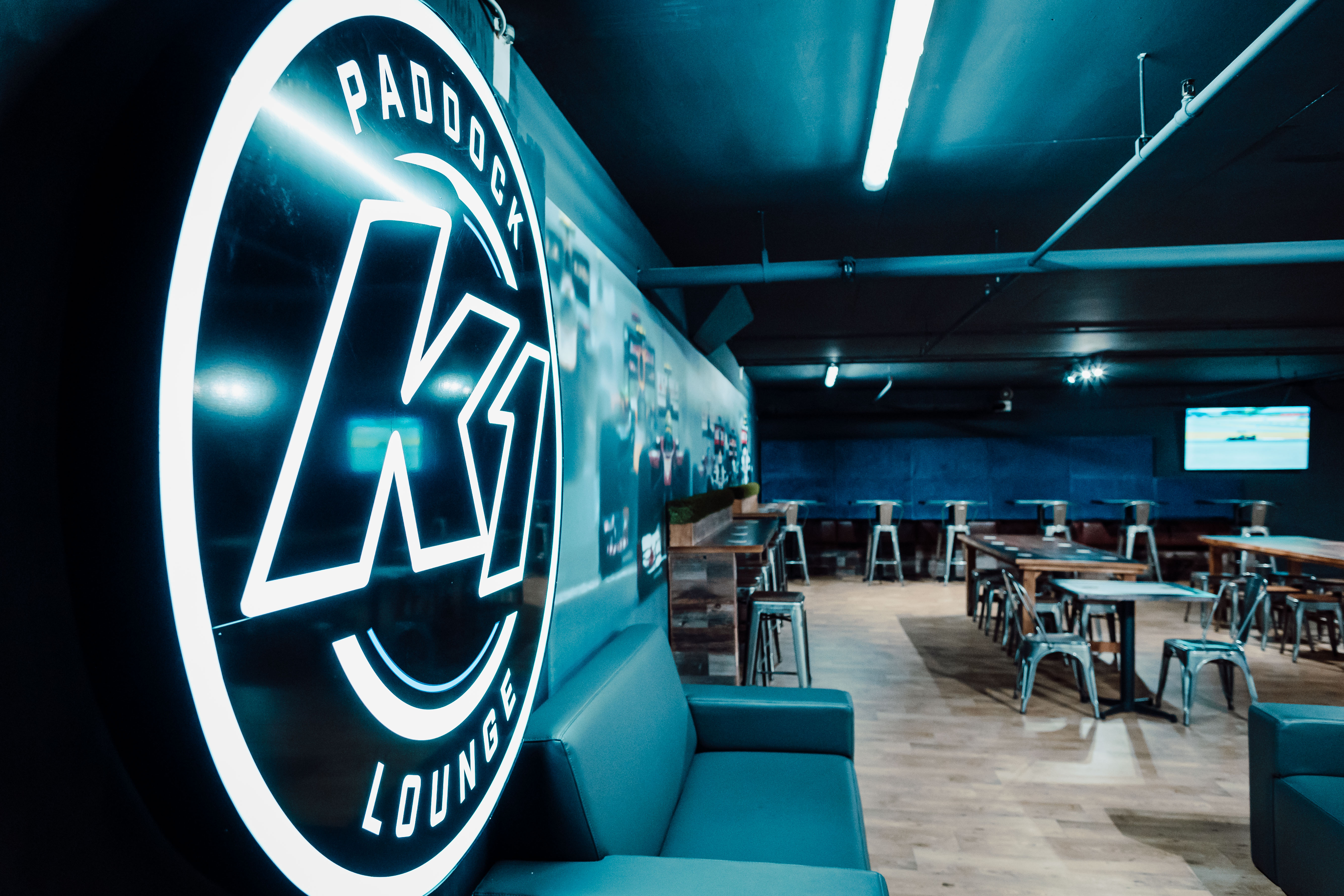Race Lounge | K1 Speed Canary Wharf