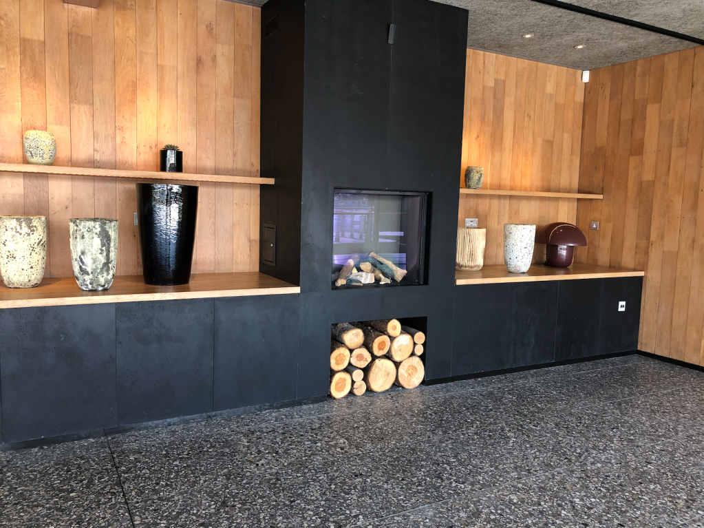 Modern Cormorant Deck event space with elegant wood design, perfect for gatherings and meetings. - Banner