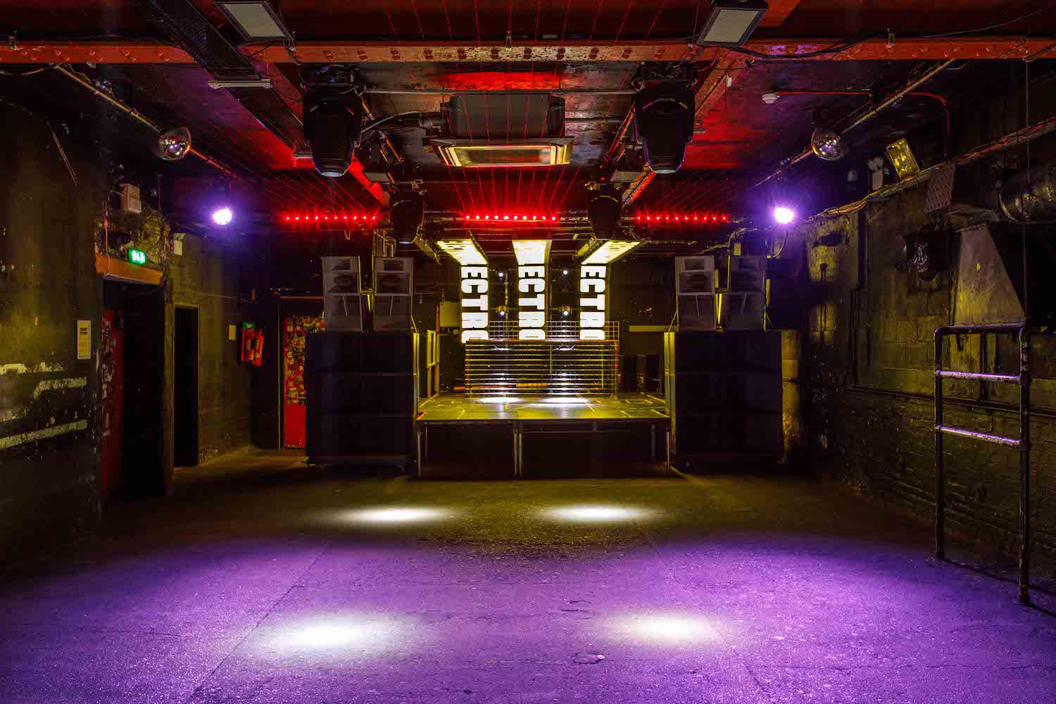 Electrowerkz Top Floor industrial concert launch venue