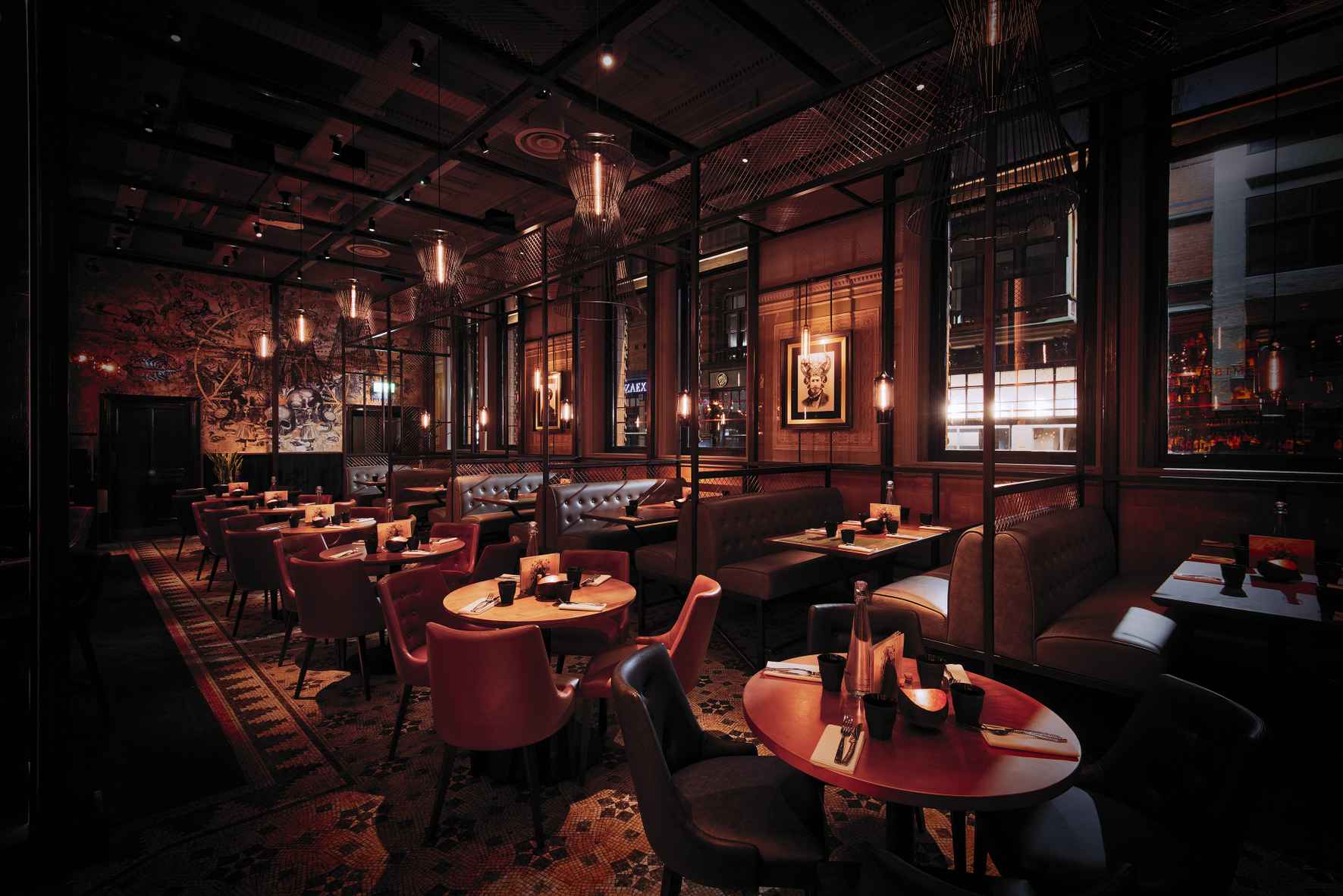 The Alchemist Nottingham bar, chic, private events, corporate dinner