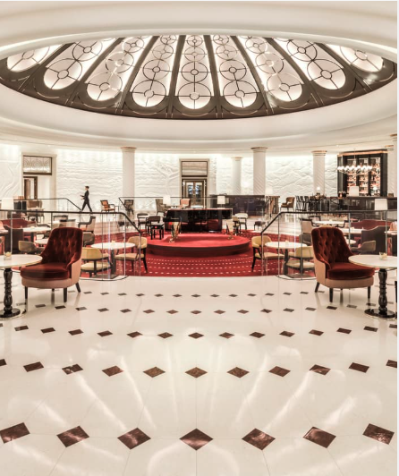 Four Seasons Tower Bridge tiered venue for corporate networking and business events.