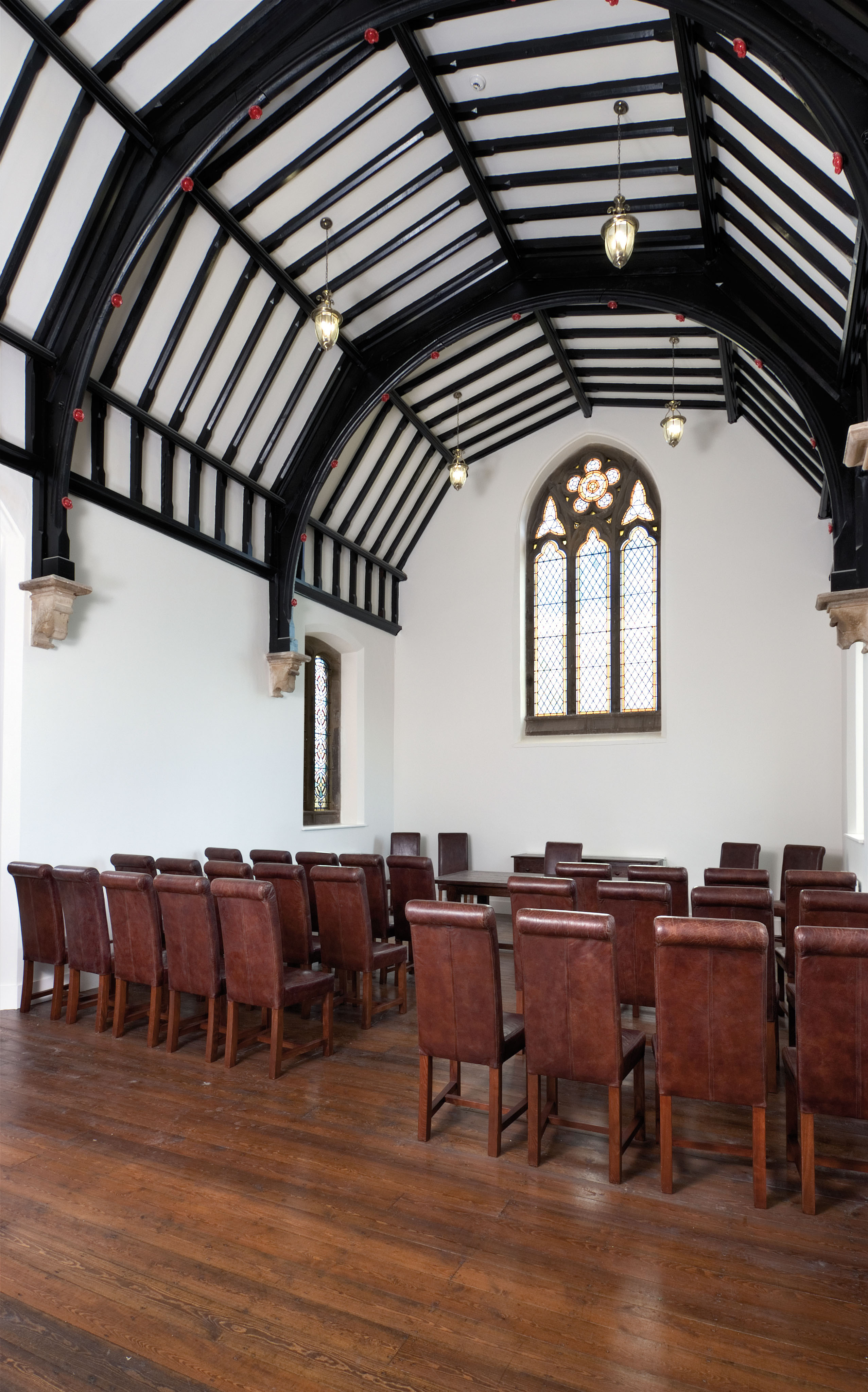 Elegant Private Chapel in The Monastery Manchester, ideal for workshops and gatherings.