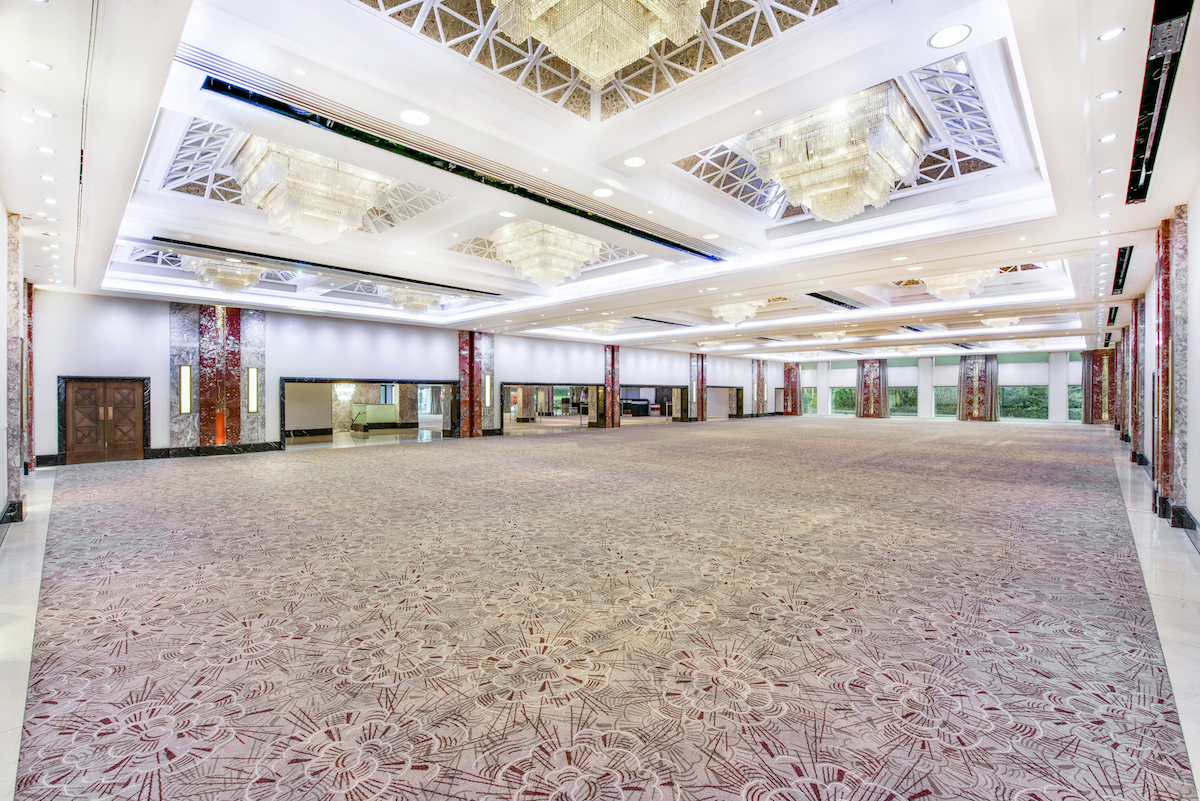 Nine Kings Suite, Royal Lancaster London: elegant event space with high ceilings for conferences.